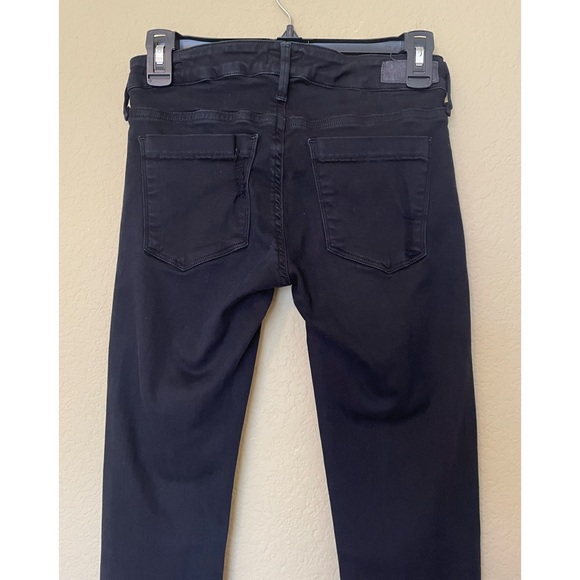 AGOLDE Chloe Distressed Jeans in black size 25 - Picture 5 of 9